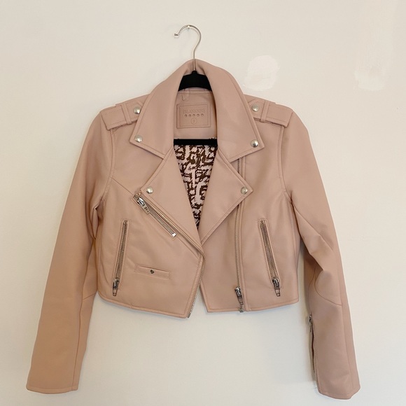Blank NYC Jackets & Blazers - Blank NYC Cropped Leather Jacket